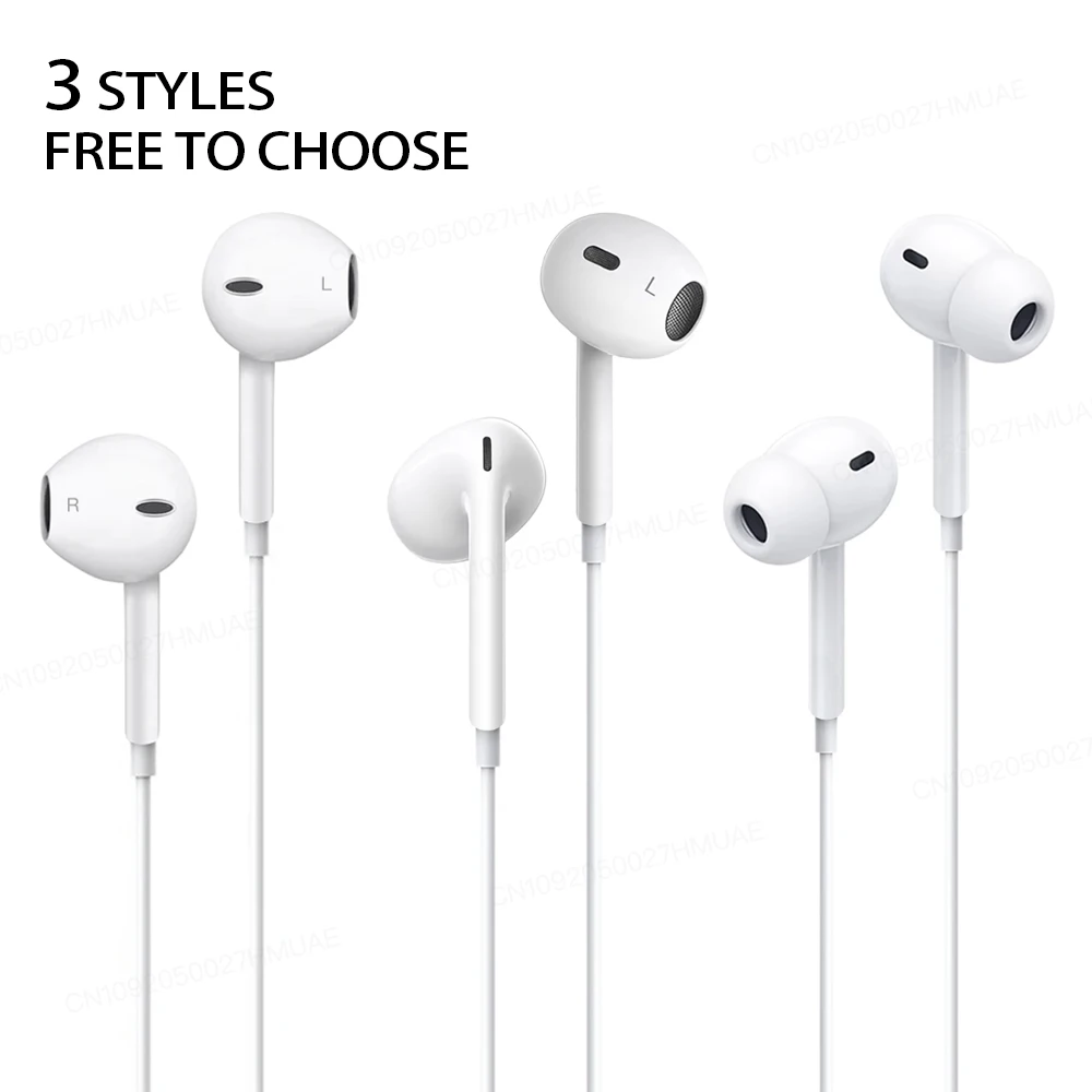 Original Type C Wired Earphones for Apple iphone 16 15 Samsung Galaxy S23 S21 S22 Ultra Plus