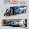 Merch Figure 1:64 Trailer Truck MACK ANTHEM Trailer Simulation Alloy Car Model Toy 4