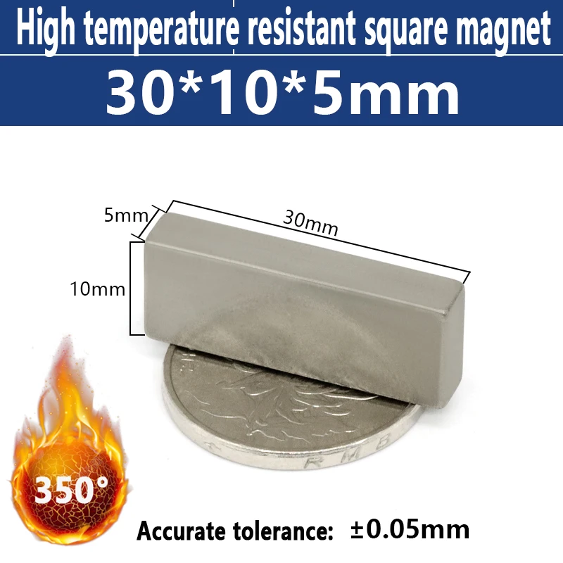 40x10x5 30x10x2 30x10x5 10x5x3 60x20x5 50x10x5mm 350 grad C Hohe Temperatur Büro Verwenden Kühlschrank magnet Magnetische haken DIY – Detail 28