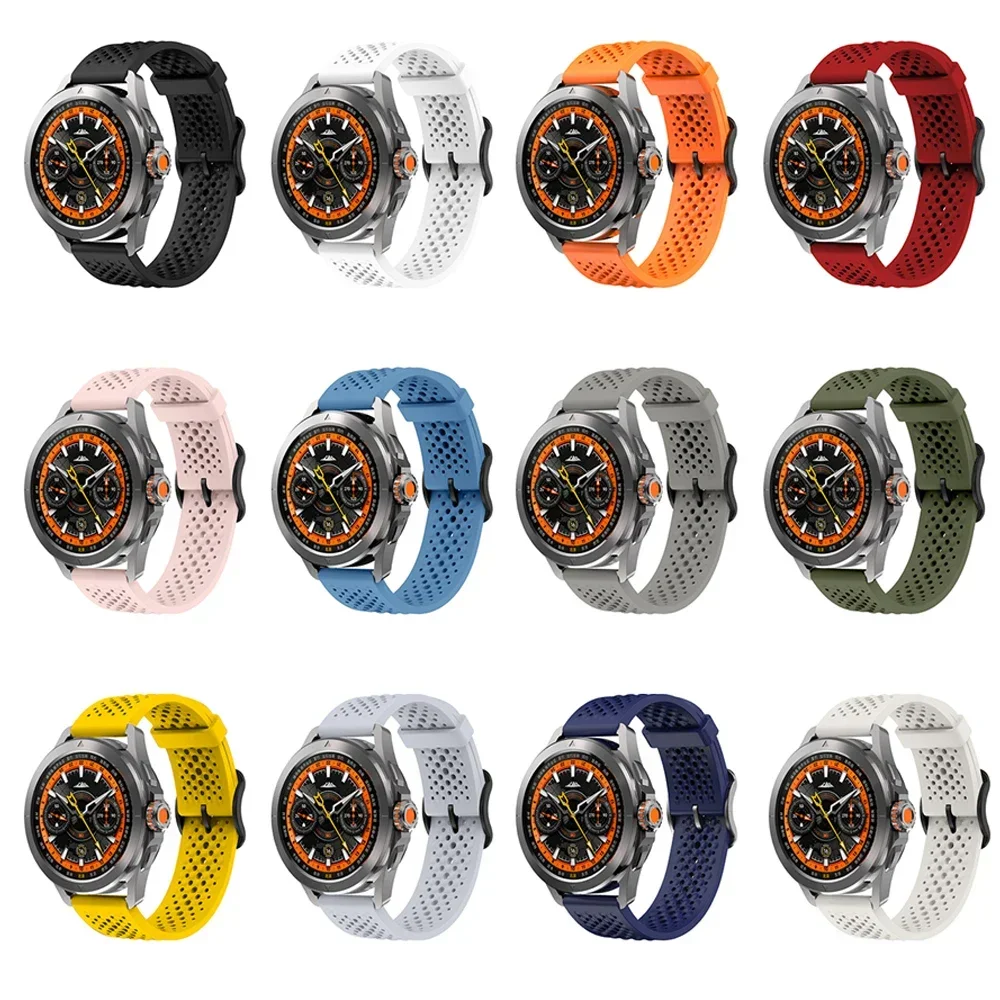22mm Sport Silicone Replacement Wristband