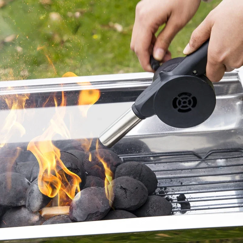 BBQ Tools Hand operated blower Hand BBQ Fan Outdoor Fan Air Blower For Barbecue Picnic Manual Grill Fire Bellows hand blower,air blower,bbq fan,barbecue blower