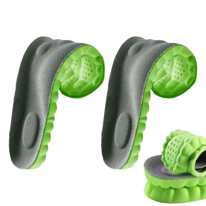 

Foot Massage Insoles Shock Absorption Insoles For Sports Soft Breathable Sports Cushion Inserts Shock Absorbing Insoles