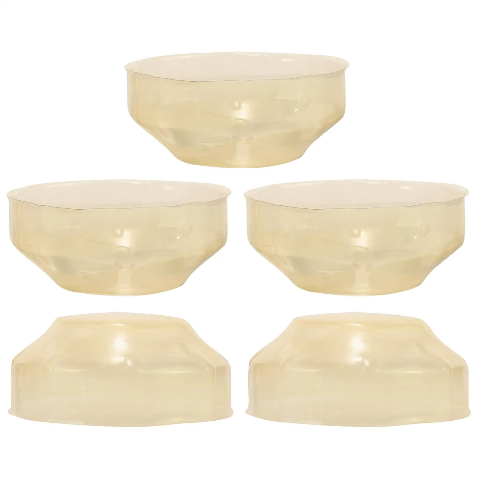 5 Pcs Dust Cover Smoke Detector Travel Light Covers Protective Plastic Alarm Plate