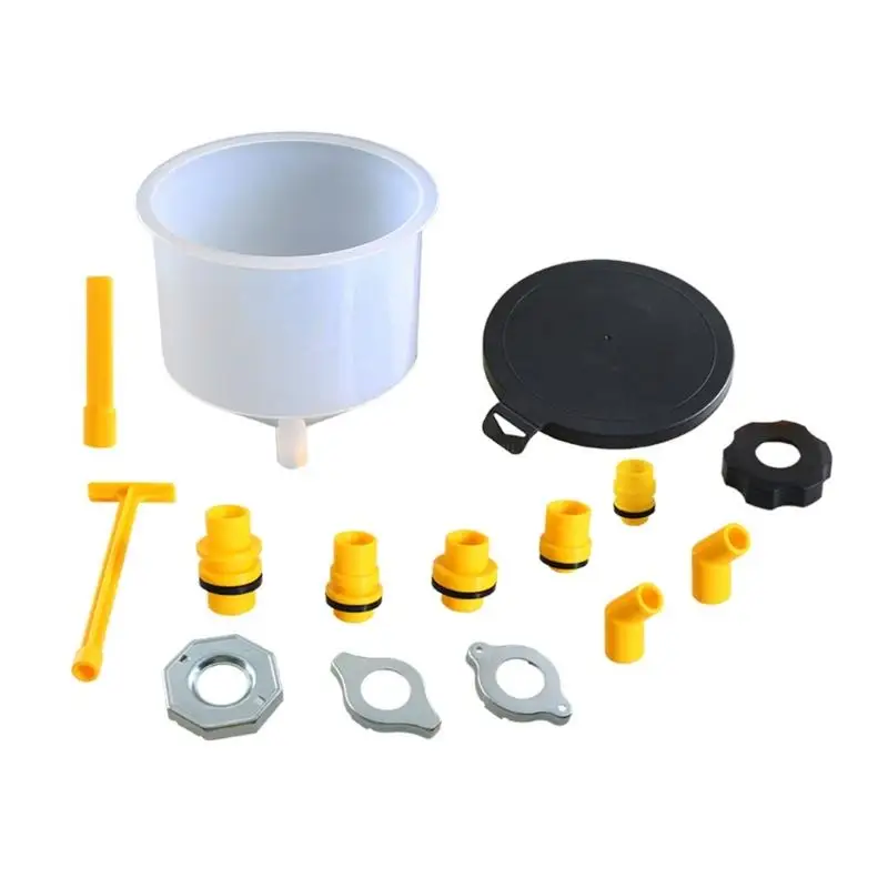 

15 Piece Pour Oil Tool Kits Coolant Filling set for Easy & Clean Fluid Filling