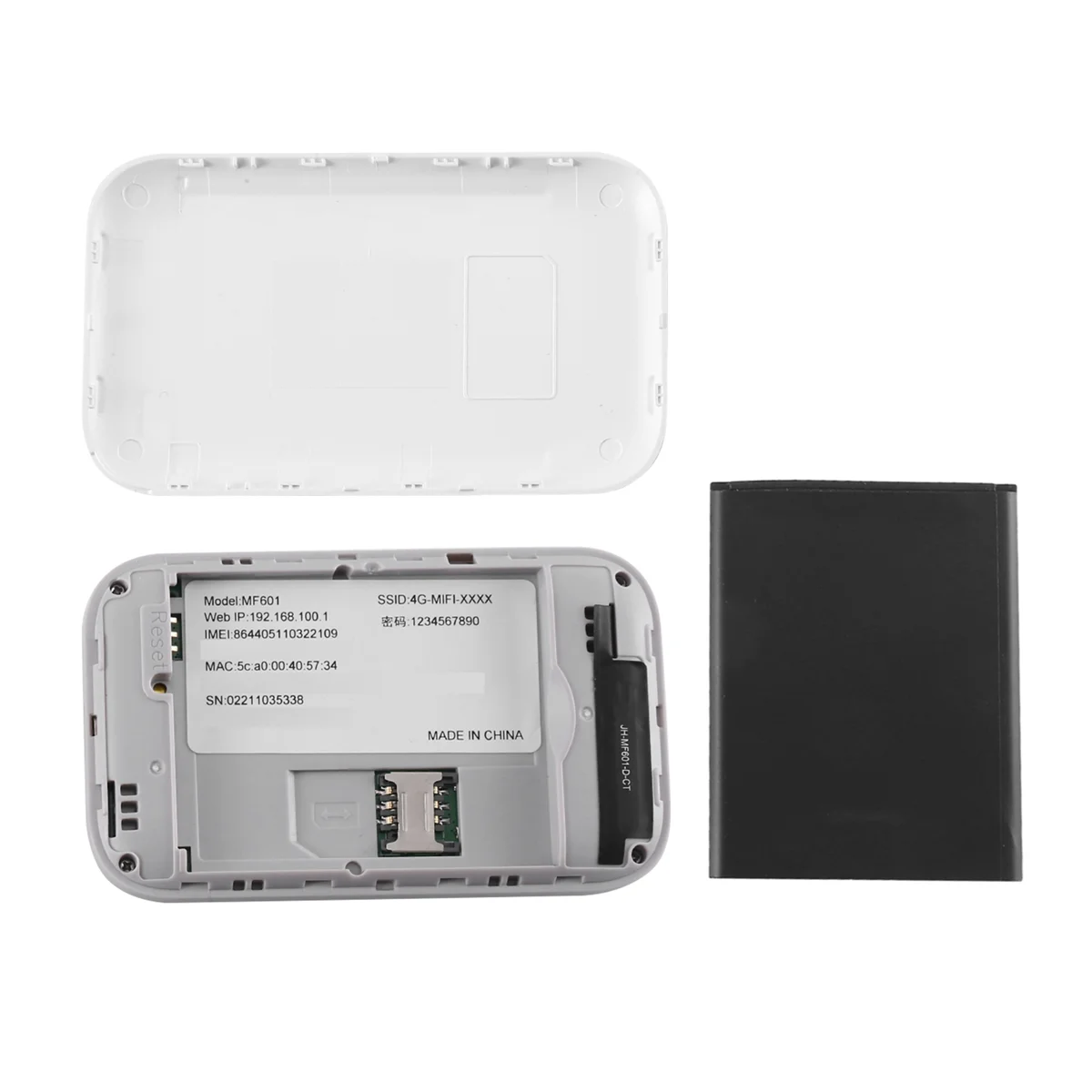 

Портативный Wi-Fi-роутер MiFi 4G, 150 Мбит/с