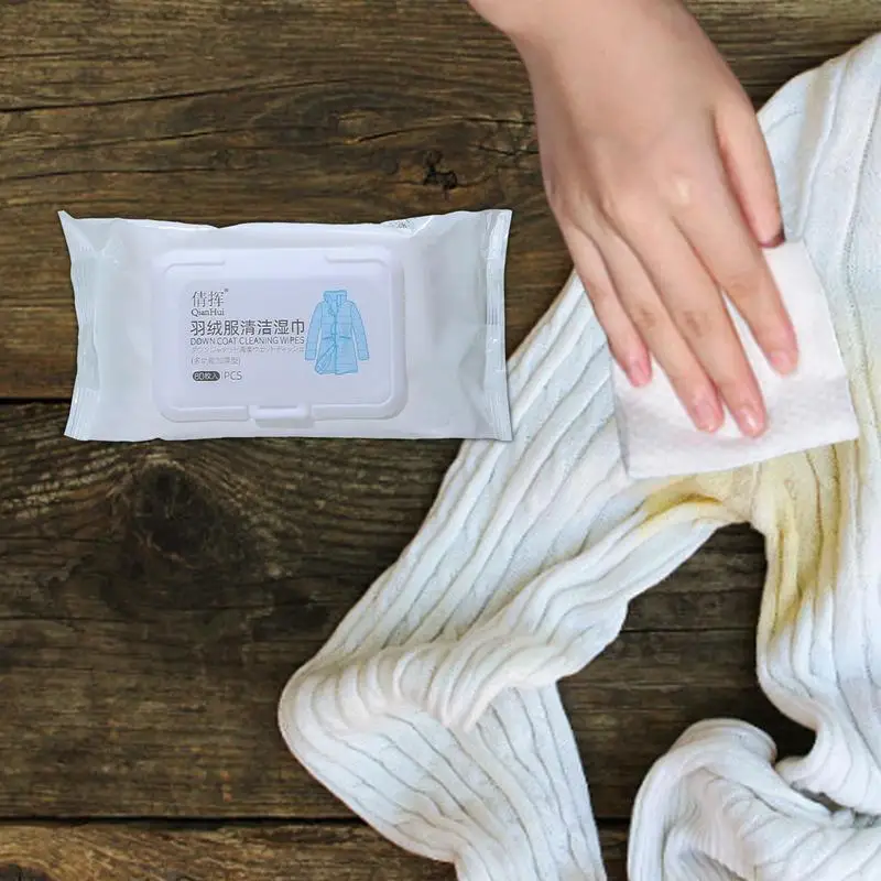 Down Jacket Cleaning Wipes Down Cleaner Wash And Care Wipes For Jackets Effective Stain Removal Cleaning For Clothes
