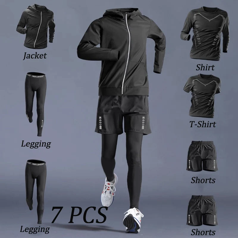 Men's Spring And Autumn Leisure Sports Suit