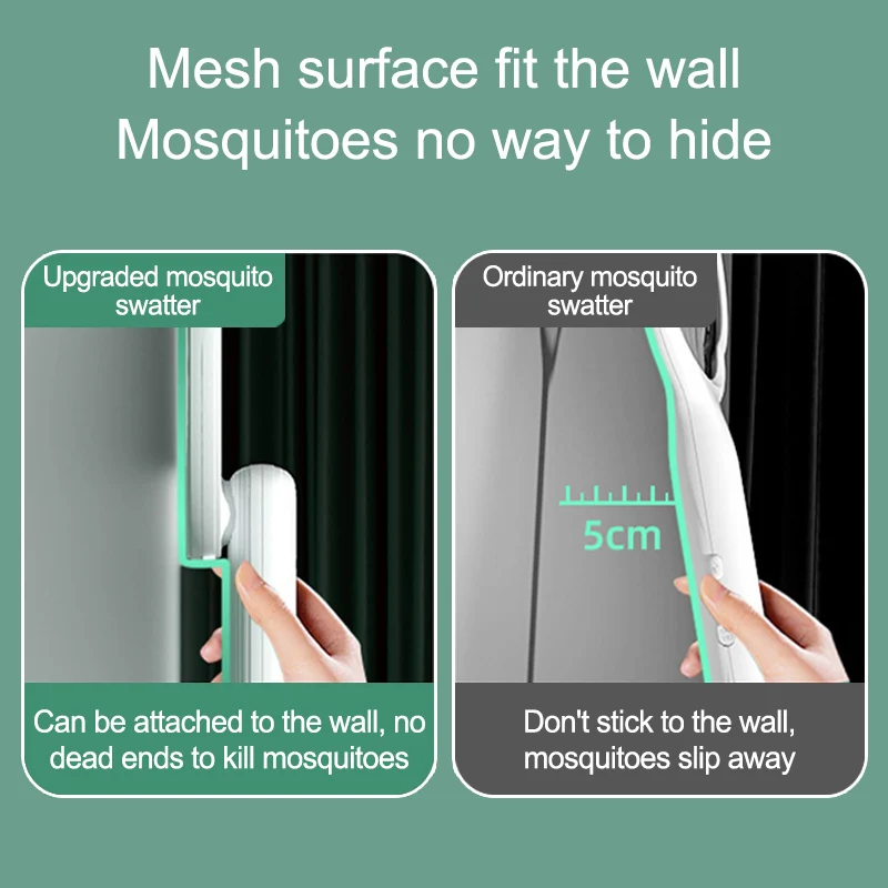3000V 접이식 전기 파리 스와터 모기 킬러 트랩 USB 충전식 모기 라켓 곤충 킬러 자외선 버그 Zapper, 전기 파리 스와터 모기 킬러 트랩