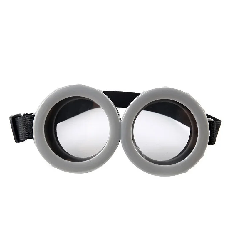 Funny Decorative Props 3D Circular Glass Minions Cosplay Costume Glasses Birthday Party Supplies glow sunglasses glow glasses