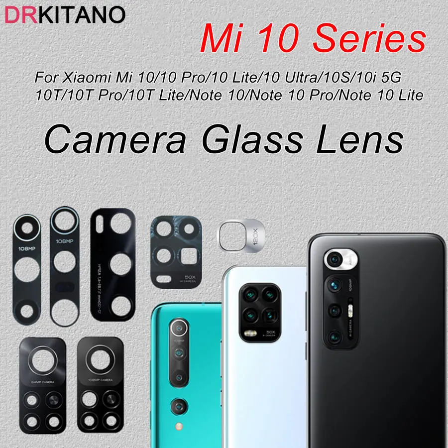 Xiaomi Mi 10t Lite Mi 10i Back Camera Glass Back Cover Mi10i