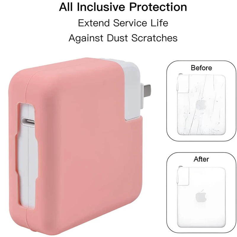 Adaptador de Alimentação Case Protetor para Macbook Carregador Capa Protetora ar 13 A2337 2023 A2338 m1 Chip Pro 13 2023 m2 ar 13.6 15 16 - Imagem 3
