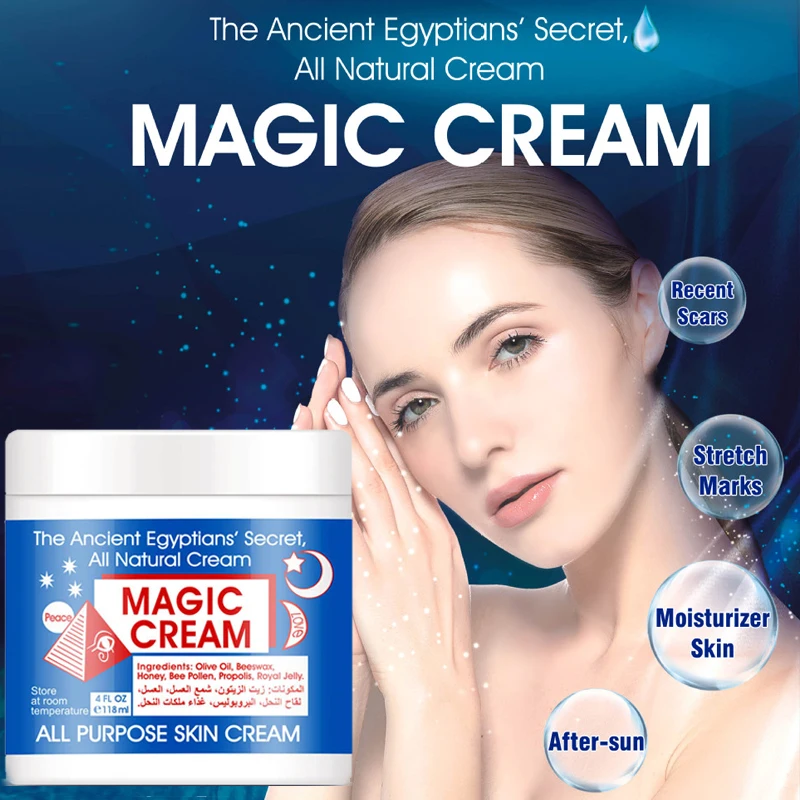 2pcs*118g Magic Facial Cream All Purpose Skin Face Cream Lifting Anti Aging Wrinkle Remover Moisturizing Nourishing Whitening - Image 5