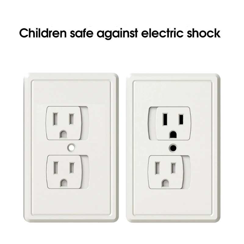 Outlet Cover Baby Proofing Socket Protectors Child Safety Plug Difficult for Toddlers to Remove Electric Shock