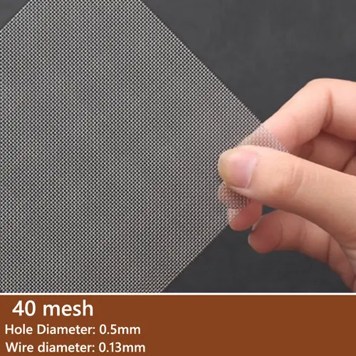 1-5pcs 304 Stainless steel filter screen 4/5/8/20/30/40-400 Mesh Woven Wire High Quality Stainless Steel Screening Filter Sheet - Image 12