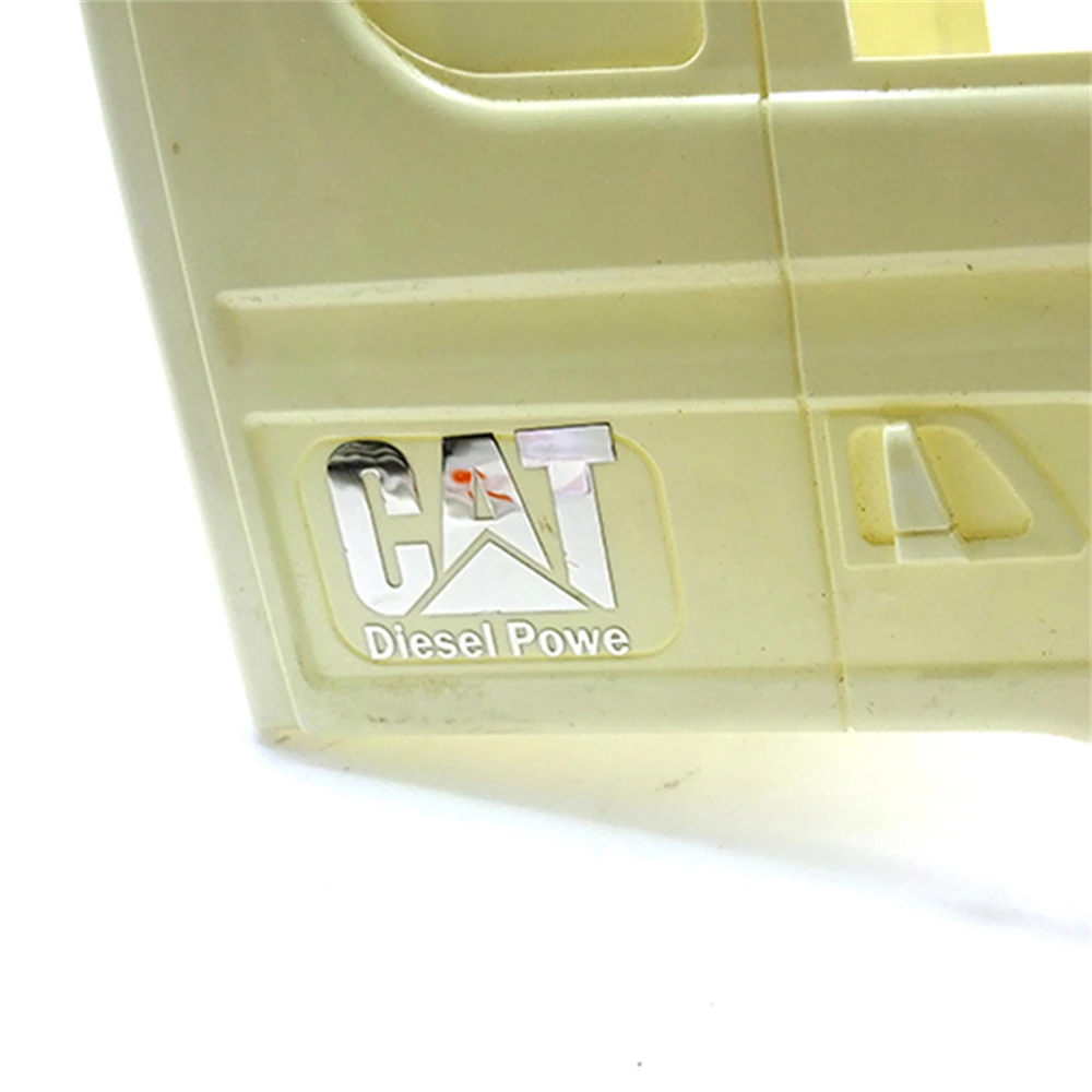 

1pcs RC Tractor Truck Appearance Sticker DIY Metal Decorative Sticker CAT Decal for 1/14 RC Tractor Truck