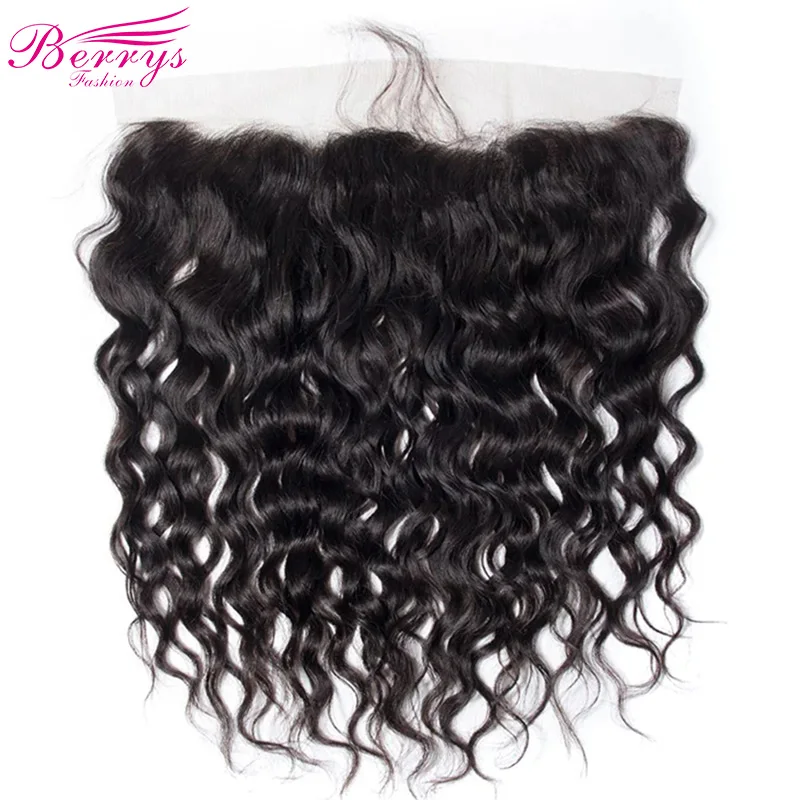 Wasserwelle 13x6 HD Lace Frontals Brasilianischer 13x4 Kleiner Knoten Natürlicher Haaransatz 4x4 Virgin Hair Extensions Transparenter Lace Frontal – Detail 6