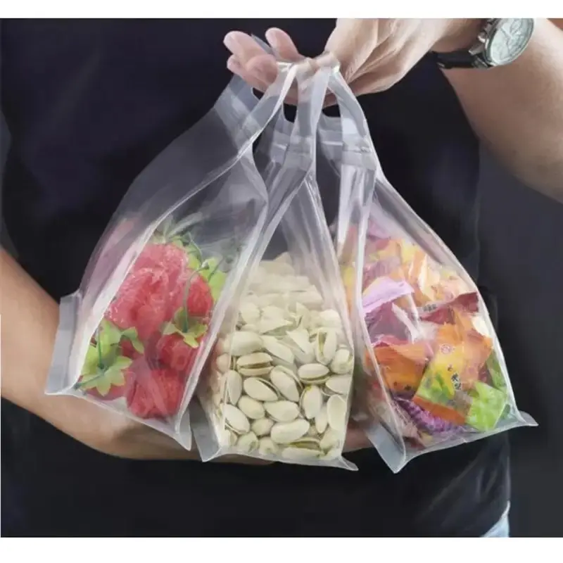 5pcs Reusable Leakproof Food Storage Bags 1