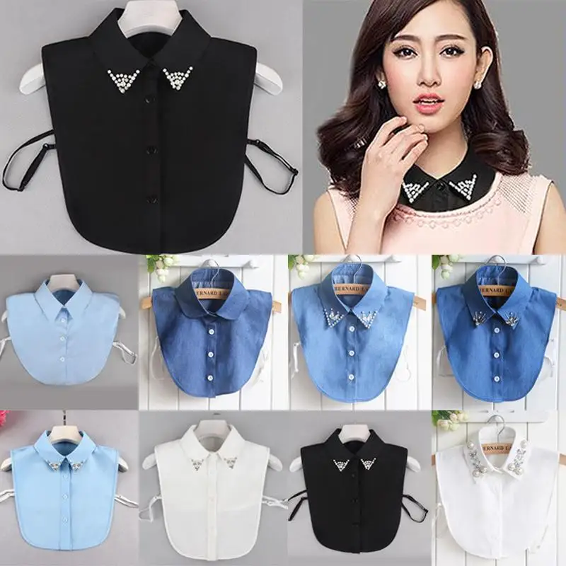 Women Casual Detachable Turtleneck Half 