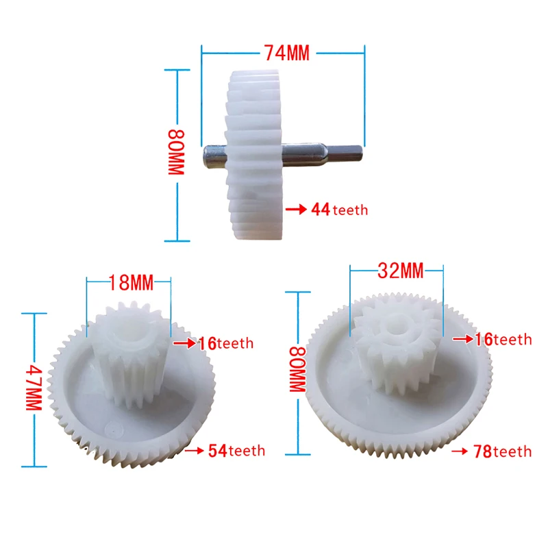 Meat Grinder Plastic Gear Fits for Bosch for Bosch Mum5 Accessories Plastic White 5Pcs Home Kitchen Meat Grinder Parts Plastic Gear Sleeve Fit for Bosch