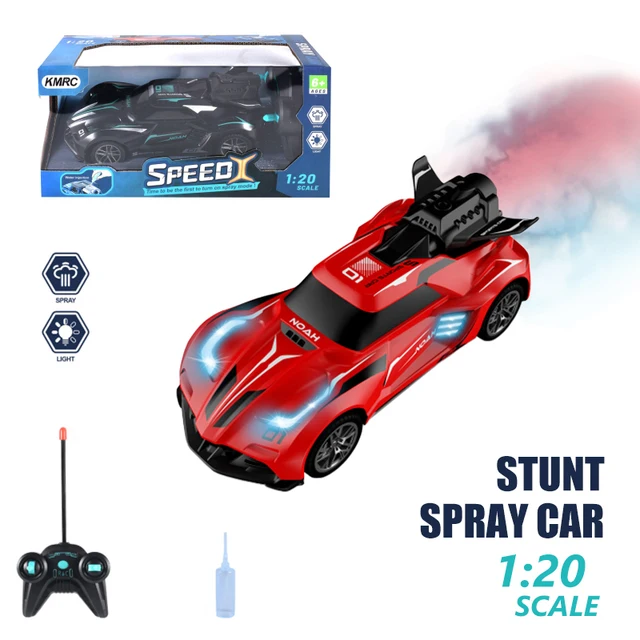 120 Rc Car Remote Control Racing Car With Light Smoke Spray Electric