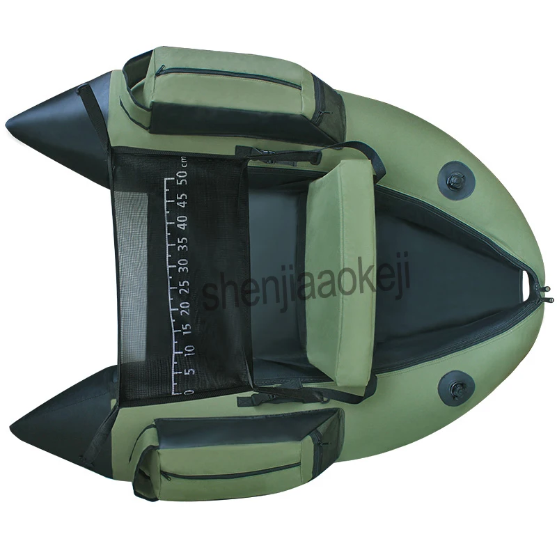 

Professional Inflatable Fishing Boat PVC Catamaran Fishing Kayak 1 Person Inflatable Fishing Chair Single Rowing Boats 1pc