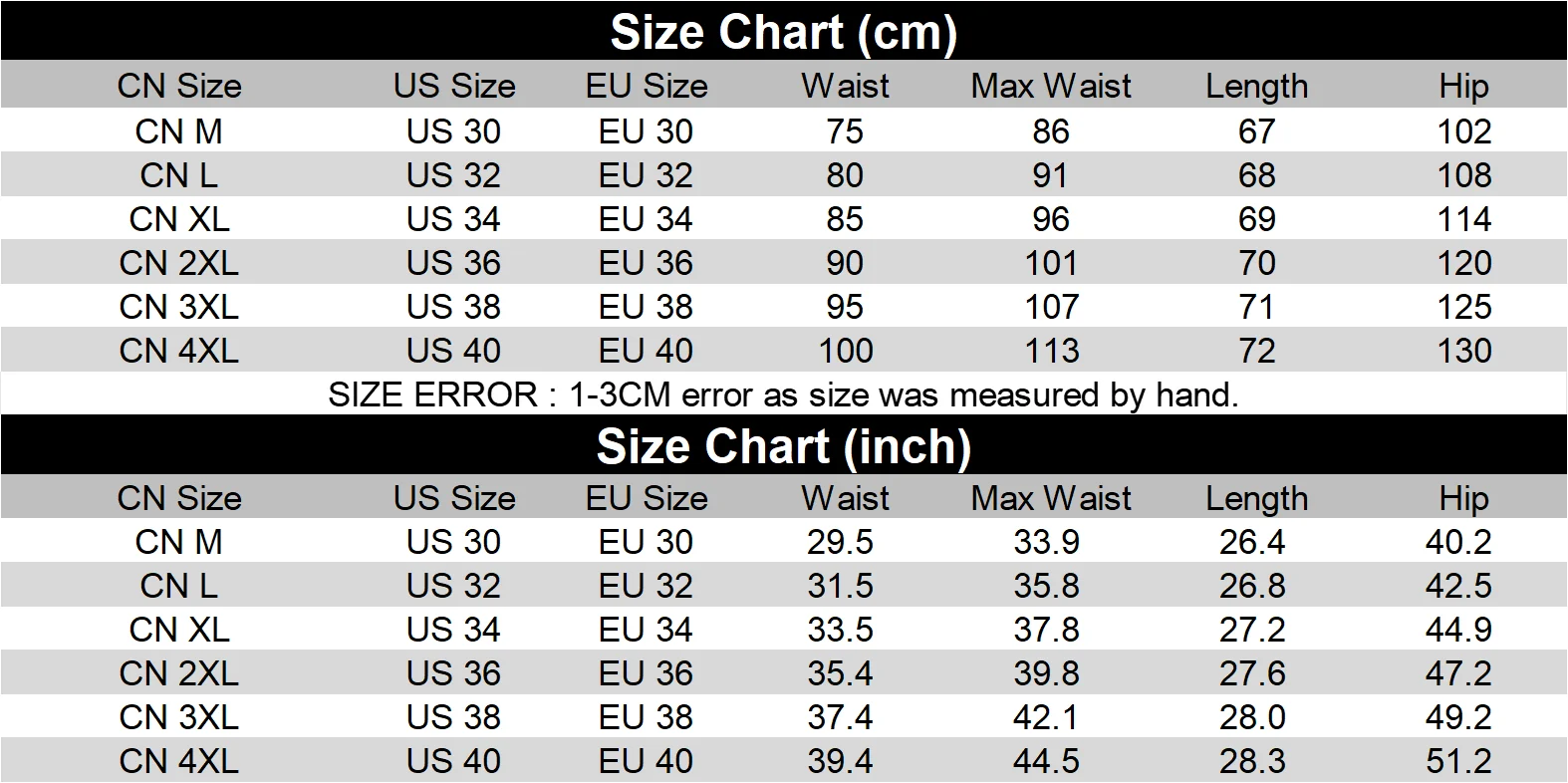   EKLENTSON Herren-Cargoshorts, schnell trocknend, leicht, wasserdicht, 7 Taschen, 3/4-Hose zum Wandern, sportliche Shorts, Workout – Detail 4