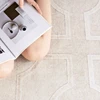 American Round Carpet Living Room Sofa Coffee Table Anti Fouling Carpets High End Retro Bedroom European Chair Anti Slip Rug 5