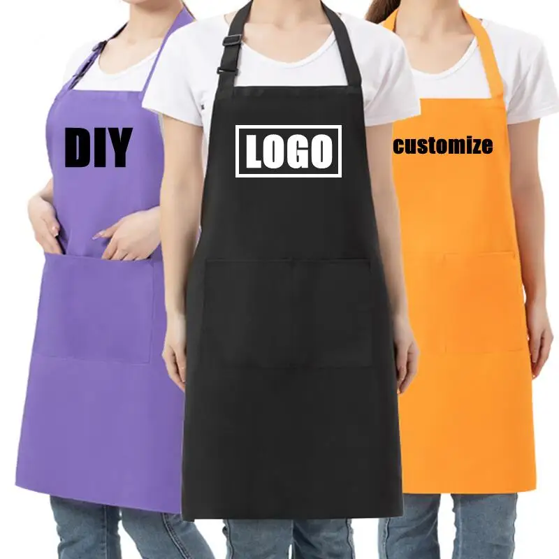 Beauty Salon Apron Custom Logo Work Salon Apron Beauty Restaurant