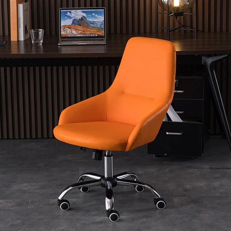 Designer Luxury Office Chair Leather Neck Comfort Relaxing Gaming Chair Computer Home Furniture Chaises Office Furniture green beach bean bag sofa big size waterproof comfort modern bean bag sofa soft relaxing asientos inflables outdoor furniture