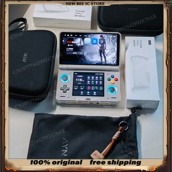 Custodia Protettiva Originale AYN THOR per Doppio Schermo, Borsa Morbida con Cordino per Dispositivi Portatili e Accessori Gaming, Custodia per PC