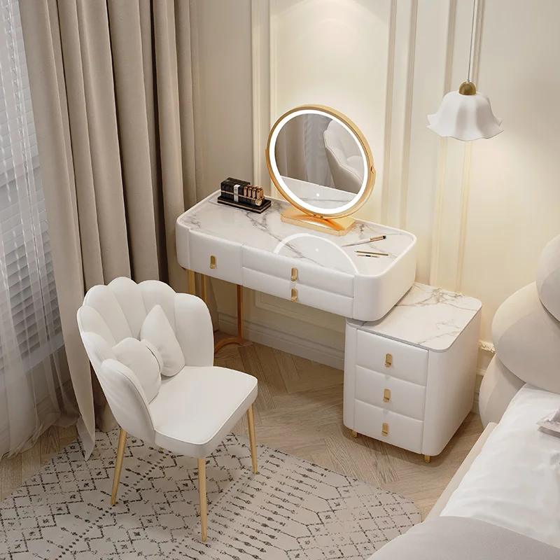 

Storage Dressing Table Makeup Nightstands Living Room White Dresser Drawers Vanity Penteadeira Camarim Bedroom Furniture