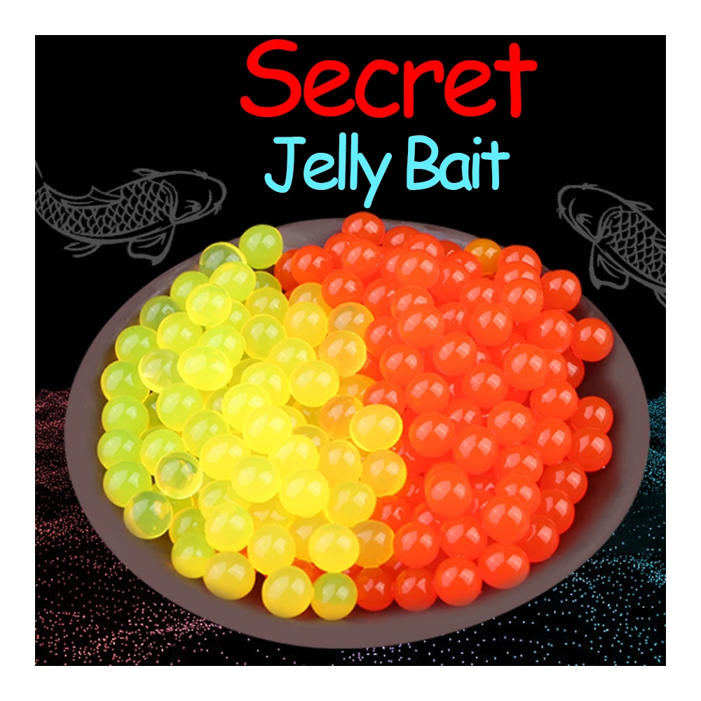 Artificial Fishing Jelly Baits Soft Beads Jelly Fishing Carp