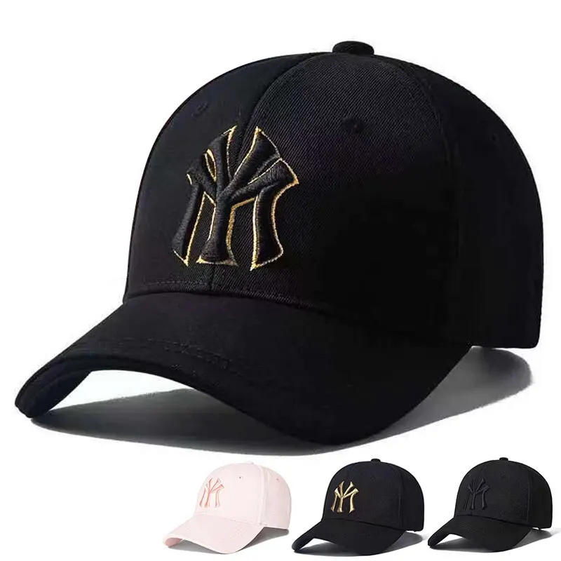 Baseball Hats Unisex Three Dimensional Edging Letter Embroidery Baseball Hats Spring and Autumn Outdoor Adjustable Casual Hats Sunscreen Hat