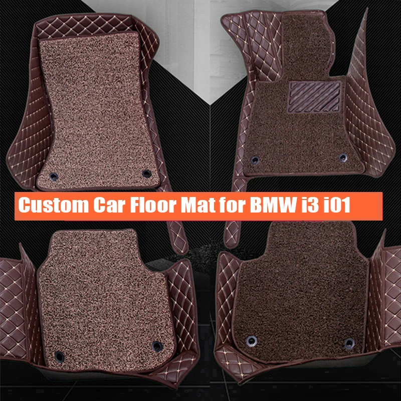 Tappetino Auto Personalizzato Per Bmw I3 I01 2011-2022 Dettagli Interni Accessori Pelle Artificiale
