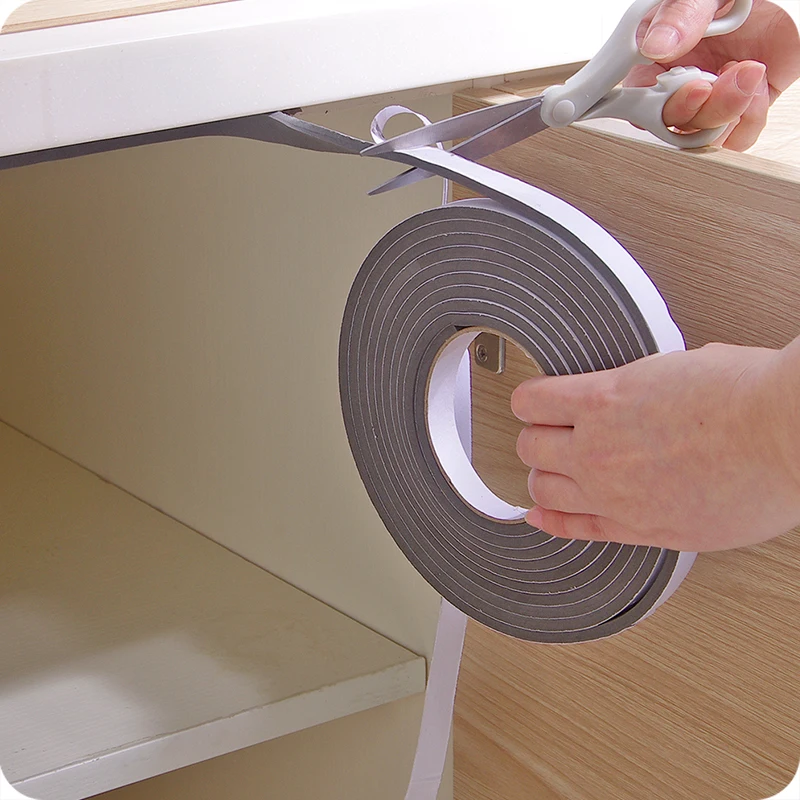 5M Self-adhesive Window Sealing Strip Car Door Noise Insulation Rubber Dusting Sealing Tape Window Accessories Viscose