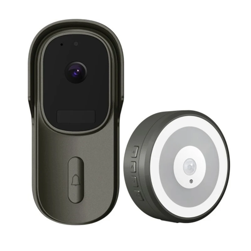 

New-Tuya Video Doorbell Wifi Wireless Wired Door Bell DC AC Battery Powered 1080P 2MP Pixel Waterproof Support Alexa Google