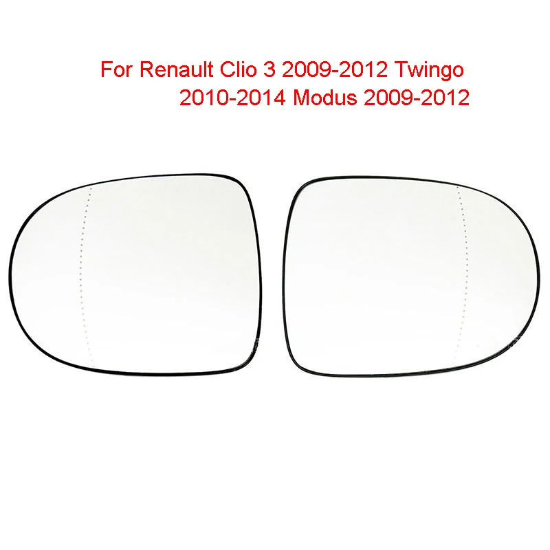 

Автомобильное левое и правое нагревающееся стекло на заднее зеркало для Renault Clio 3 2009-2012 мягкая конструкция 2010-2014 Modus 2009-2012 7701069553 7701069522