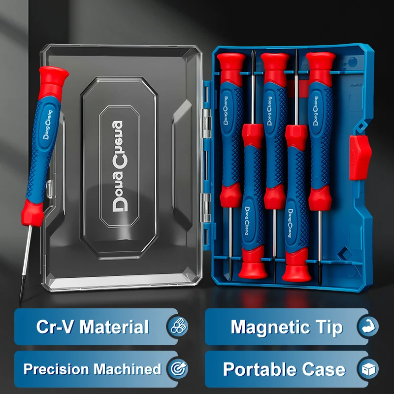 精密電子ドライバー 6 個セット携帯電話コンピュータカメラ精密機器修理プロフェッショナルツールハンドツール