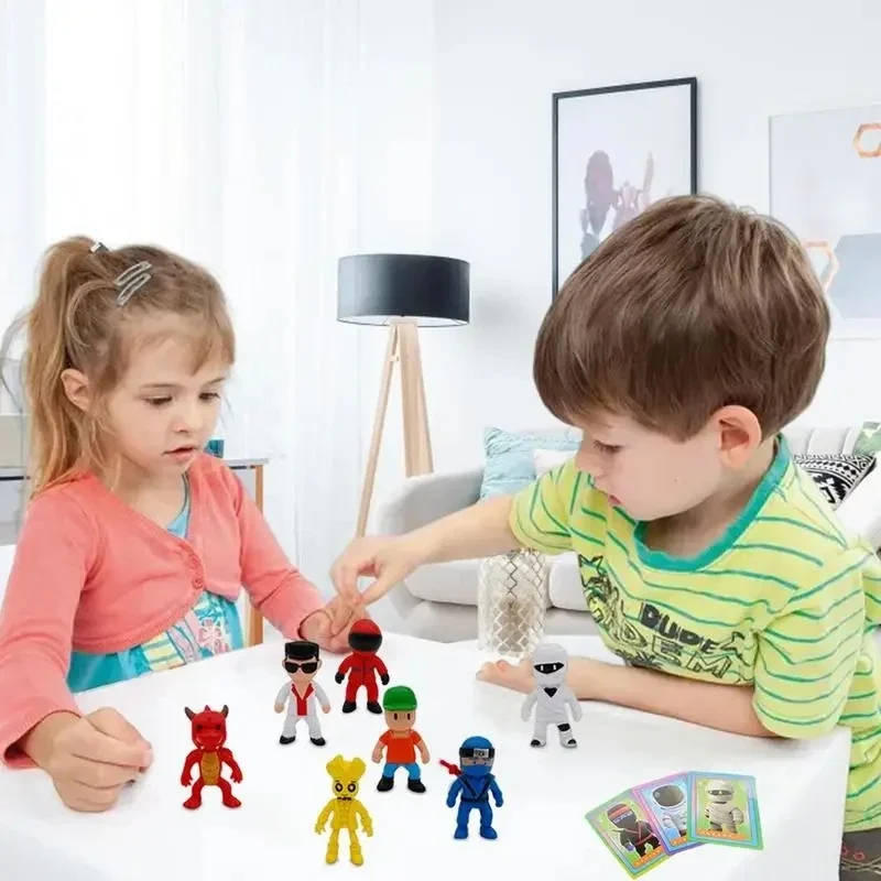 24pcs juguetes Stumble Guys Card Game Model Stumble Guys Anime action toy  figures setfor Kids Gift Collction - AliExpress