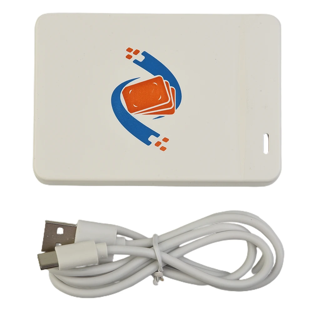 

1 Set RFID Copier 125KHz 13.56MHz Card Reader Data Cable Dual Frequency Duplicator Reader Writer LED Light Prompt