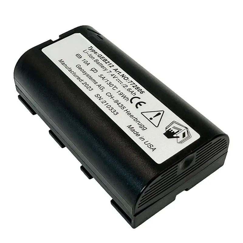 GEB212 Battery For ATX1200 ATX1230 GPS1200 GPS900 GRX1200 Total Stations Rechargeable