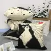 Cute Cat Linen Pillow Cover Pillow Pillowcase 45x45cm Home Living Room Sofa Decoration Pillowcase pillow case 2