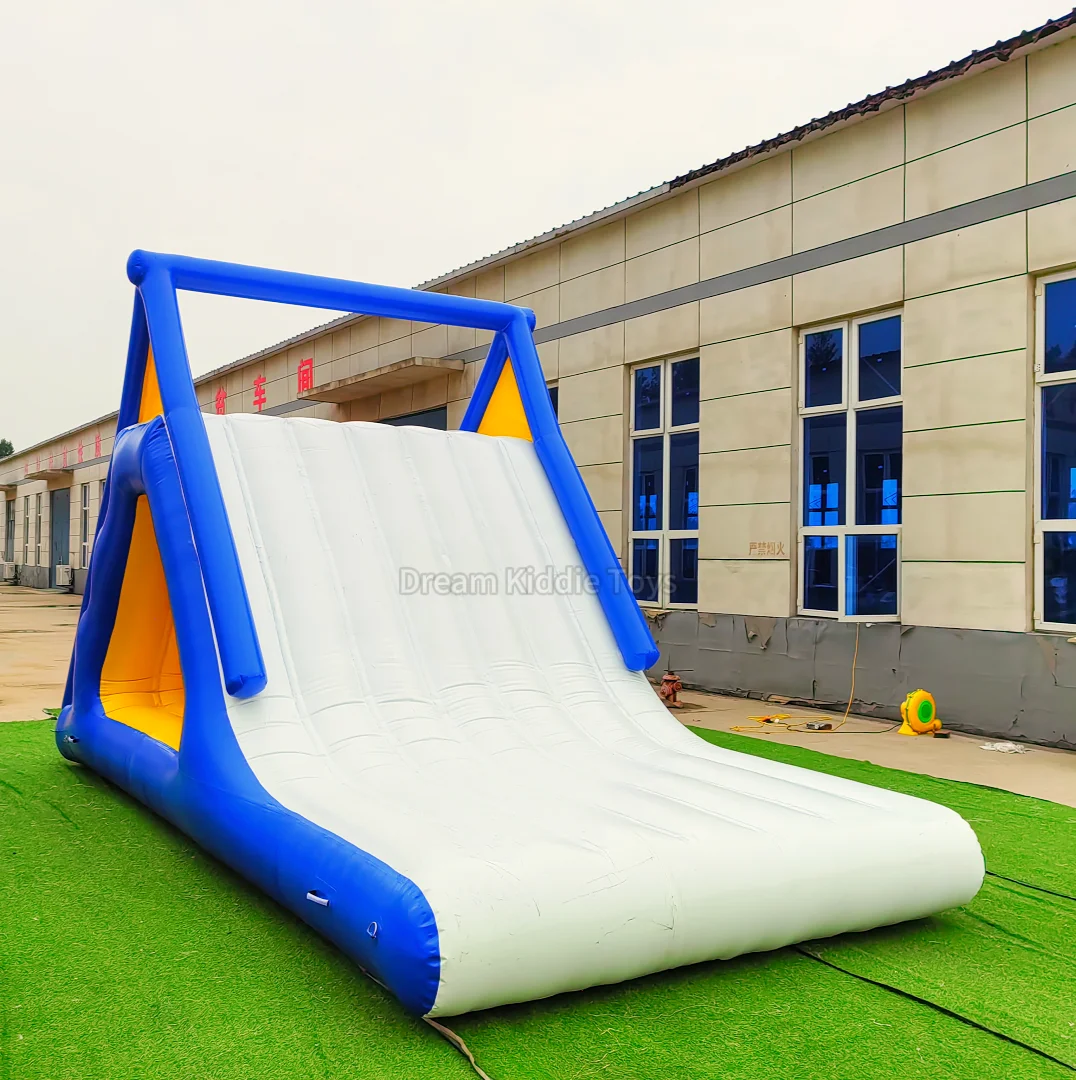 

Outdoor inflatable water slide large airtight rock climbing slide trampoline combination Inflatable bounce house