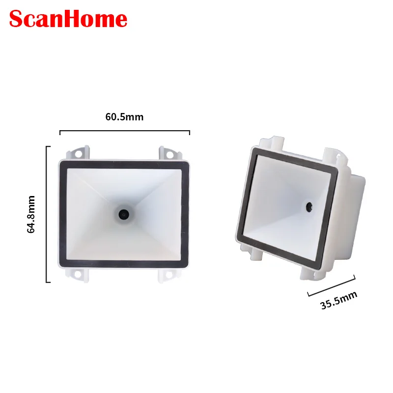 ScanHome Fixed-mount Barcode Scanners Embedded Barcode Readers Engine USB RS232 1D/2D QR PDF417 hands-free scanning SH-7600N