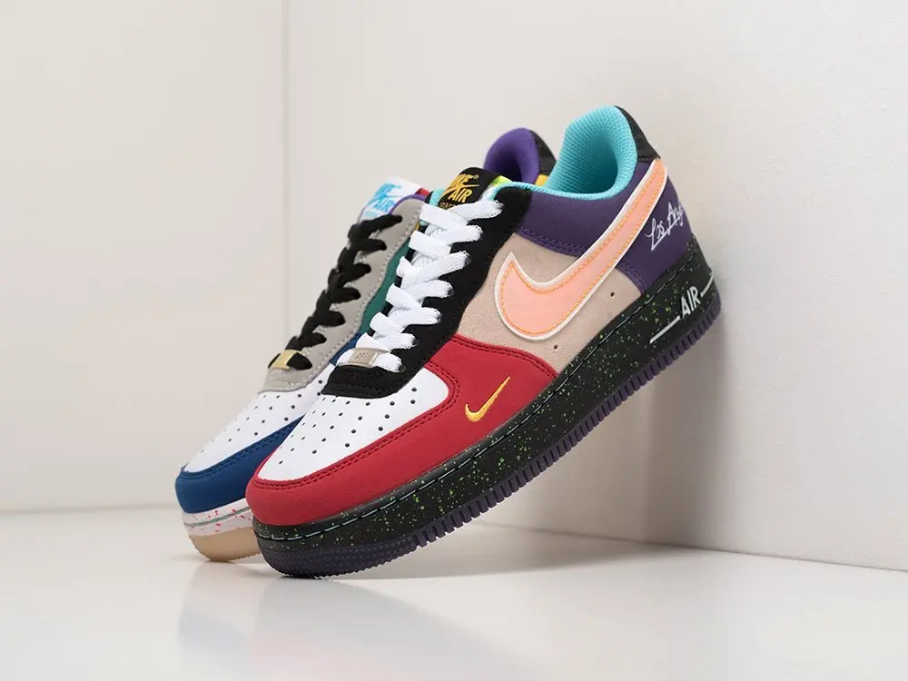 Sneakers Nike Air Force 1 Low Multi gekleurde Demisezon  Vrouwelijke|Sneakers voor vrouwen| - AliExpress