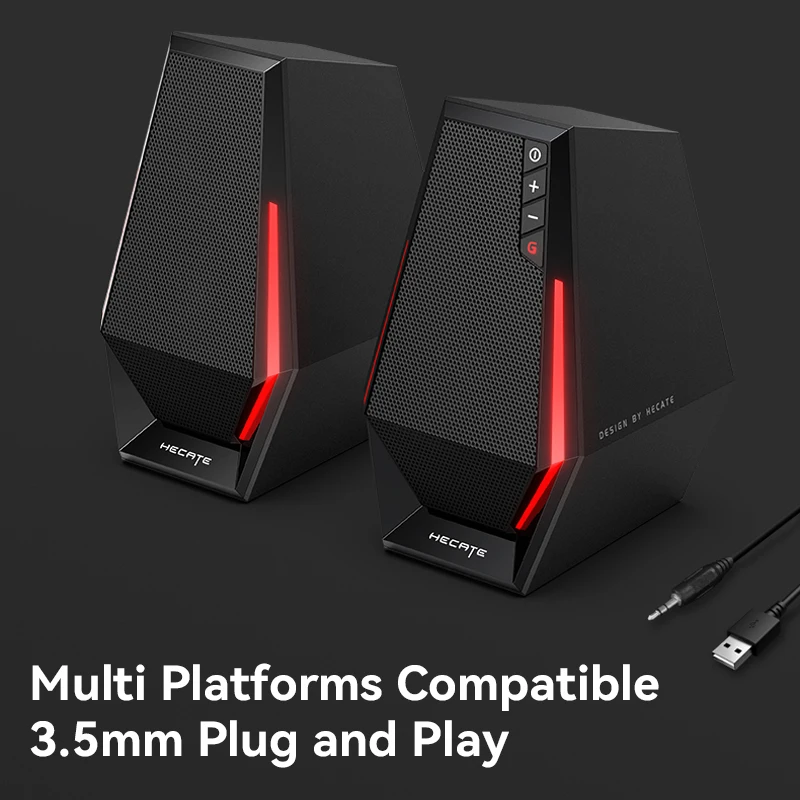 Edifier G1500 SE Computer Speakers 2.0 Desktop USB 3.5mm AUX Input Wired Speakers for PC Laptop Macbook HUAWEI XIAOMI computer speaker desktop speakers