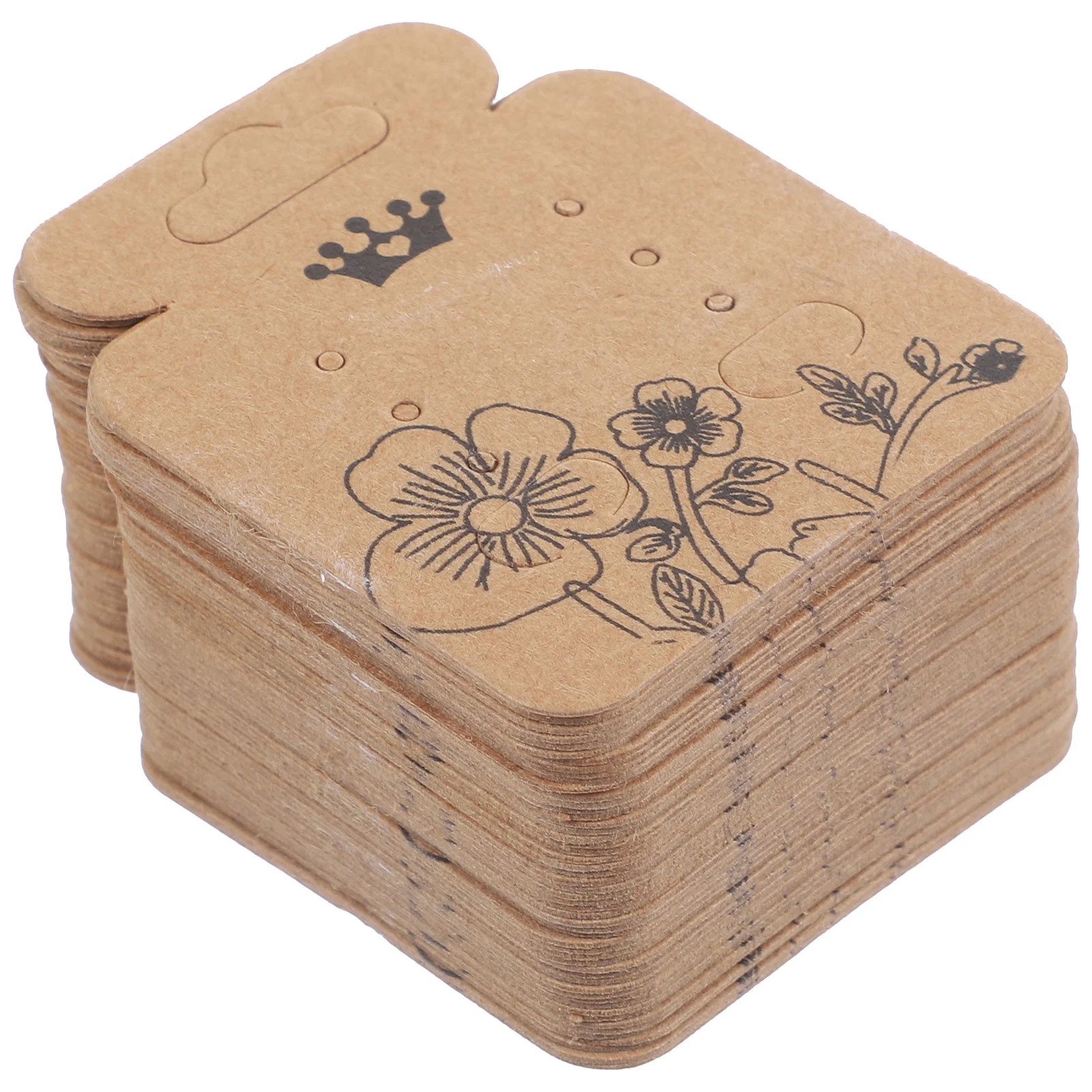 

100 Sheets Blank Earring Making Suppliesss Jewelry Cards For Selling Cardboard Blank Earring Making Suppliesss Display Paper