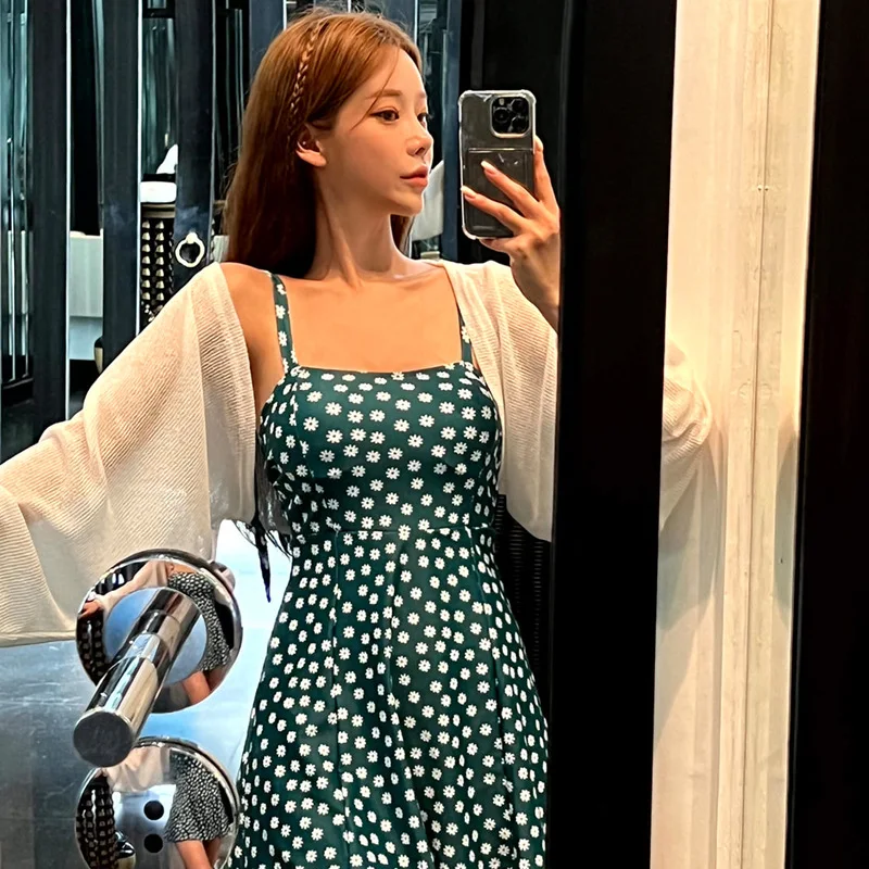 New Dress Style One Piece Flat Angle Swimsuit for Women Slimming Down,beach Resort for Hot Spring Women Bathing Suit Women
