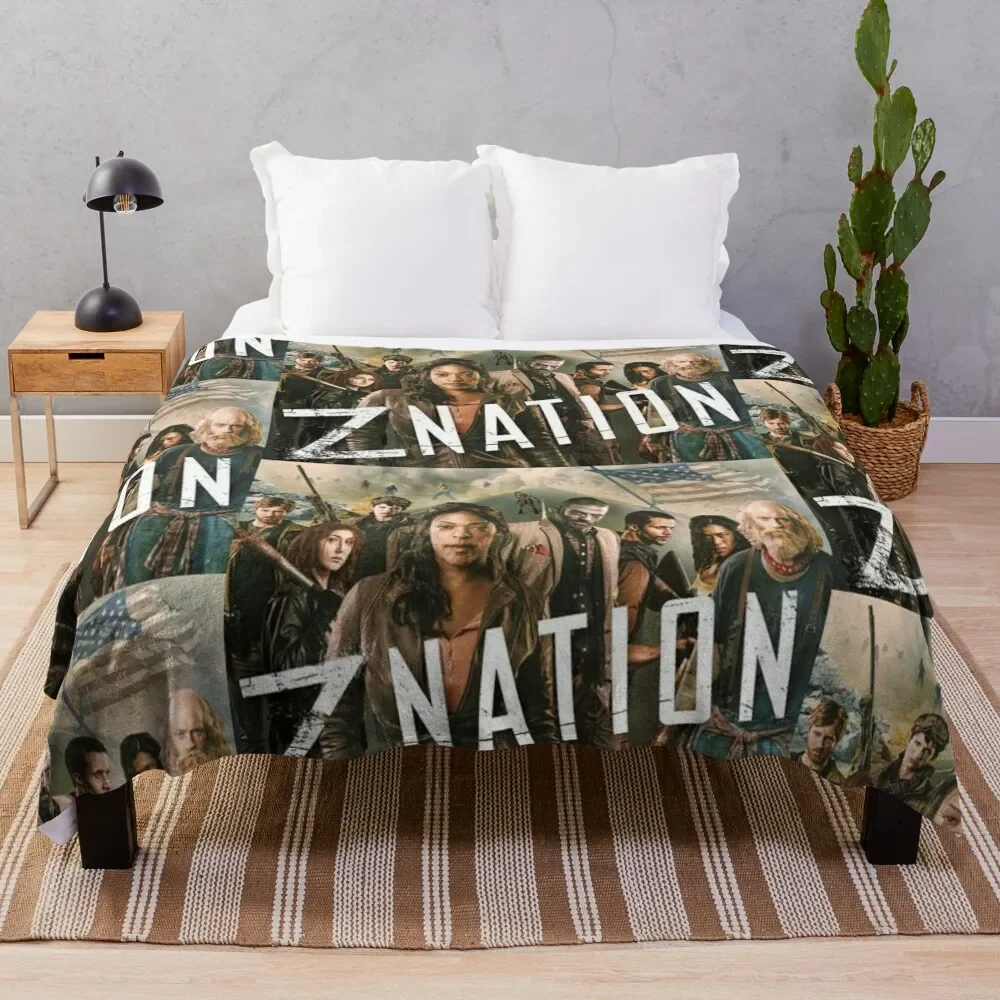 Z Nation Fanatic Throw Blanket Sofa Throw Luxury Throw Tourist Cosplay Anime Coperte