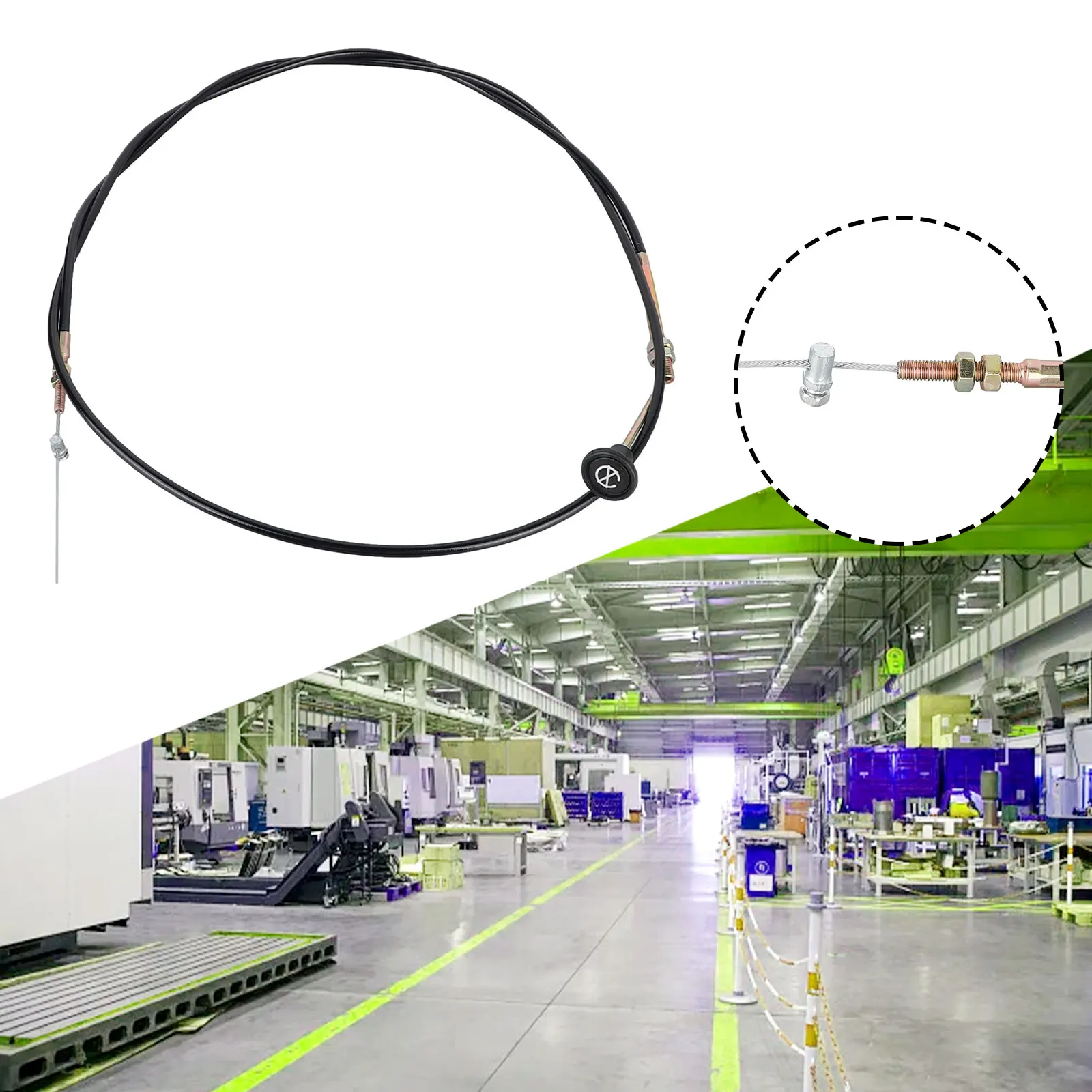 

Долговечное оборудование для стопорного кабеля, дроссельная заслонка капота, контрольный двигатель Bowden, огнеупорный провод, топливная Коммерческая дроссельная заслонка для автомобилей
